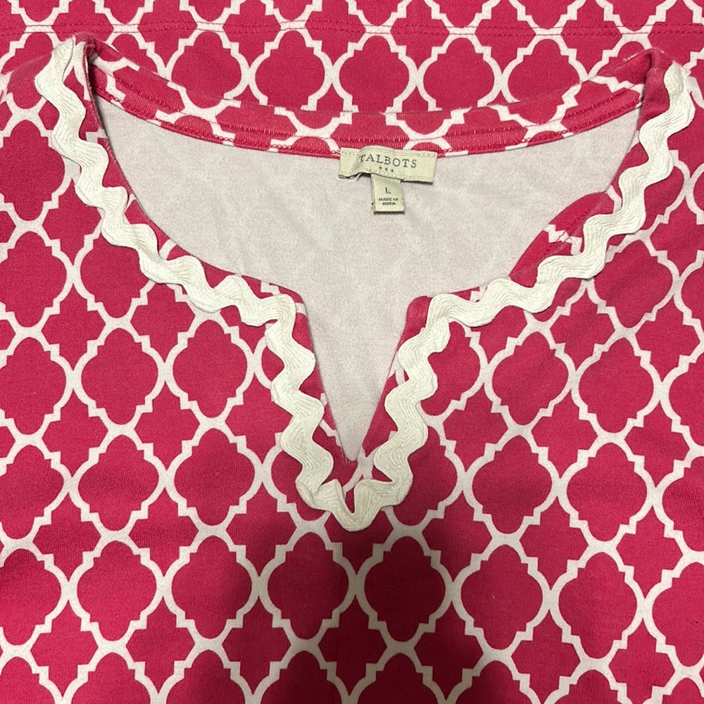 Pink Talbots tank dress